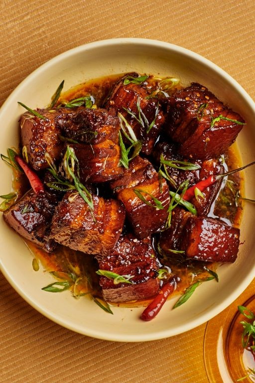 Braised Japanese Pork Belly with Soy and Ginger