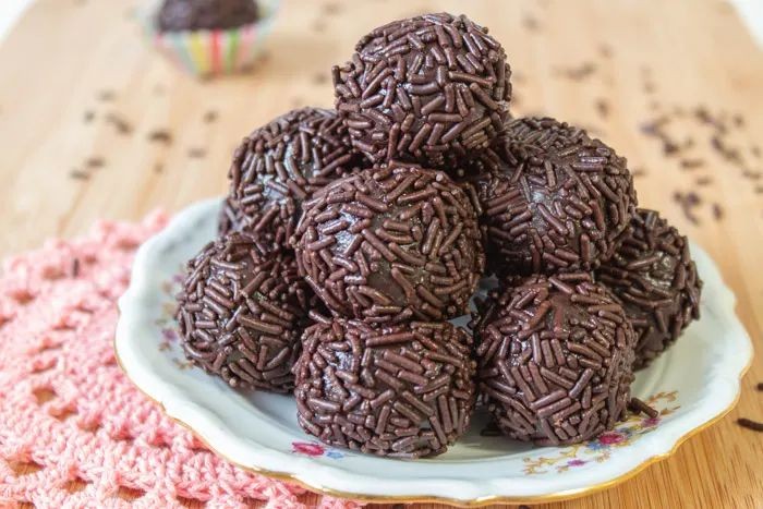 Brazilian Condensed Milk Truffles (Brigadeiro)