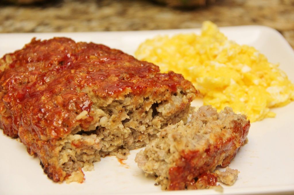 Breakfast Meatloaf with Ground Beef