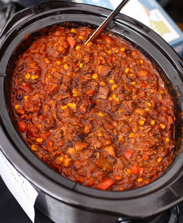 Brisket Chili with Beans
