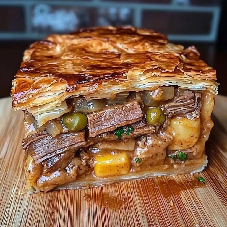 Brisket Pot Pie with Flaky Crust