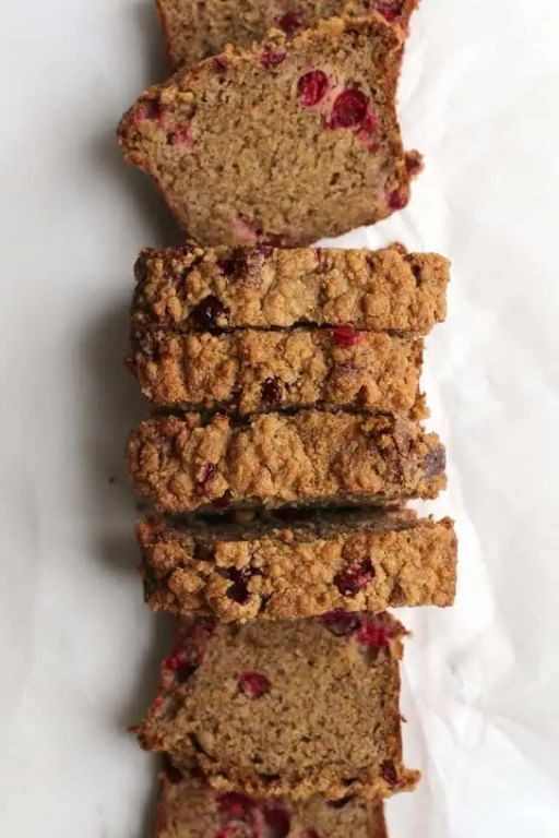 Brown Butter Cranberry Bread