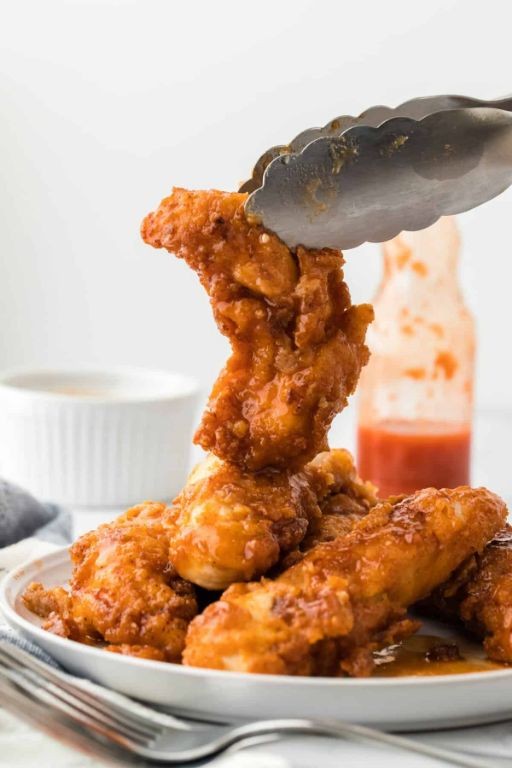 Buttermilk Fried Chicken with Spicy Honey Glaze