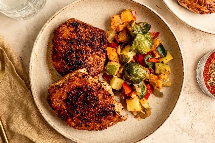 Cajun-Style Pork Chop Dry Rub