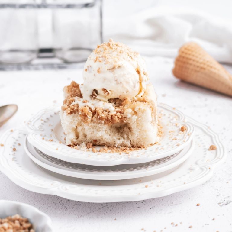 Cake Crumb Ice Cream Topping