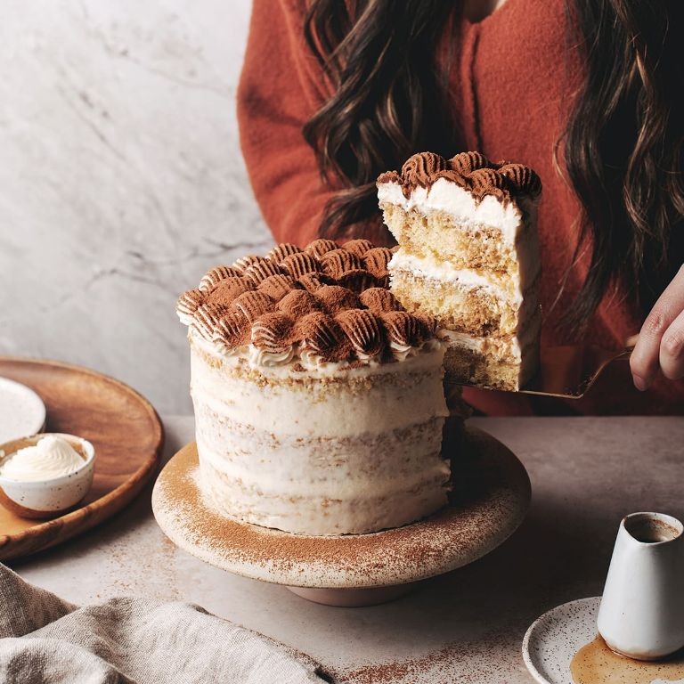Cake Crumb Tiramisu Layers