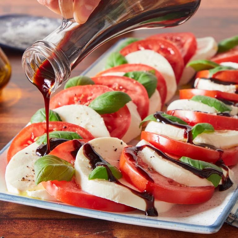 Caprese Salad with Fresh Sweet Basil