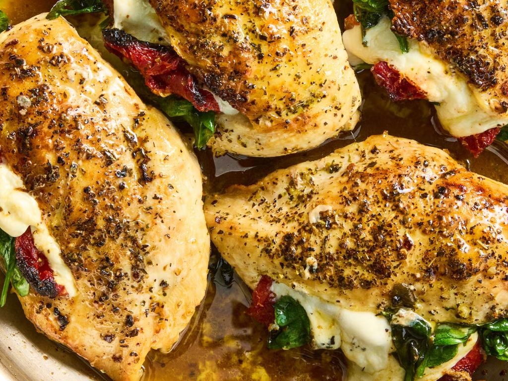 Caprese Stuffed Chicken
