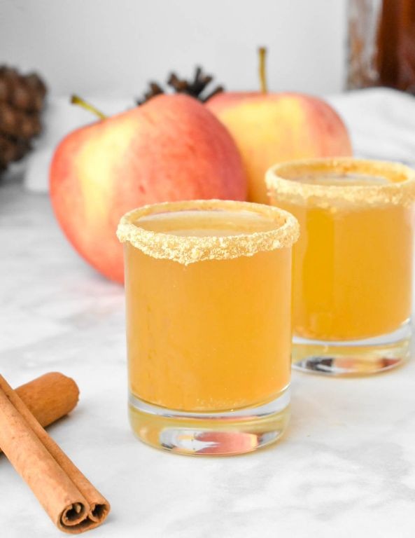 Caramel Apple Pie Shot