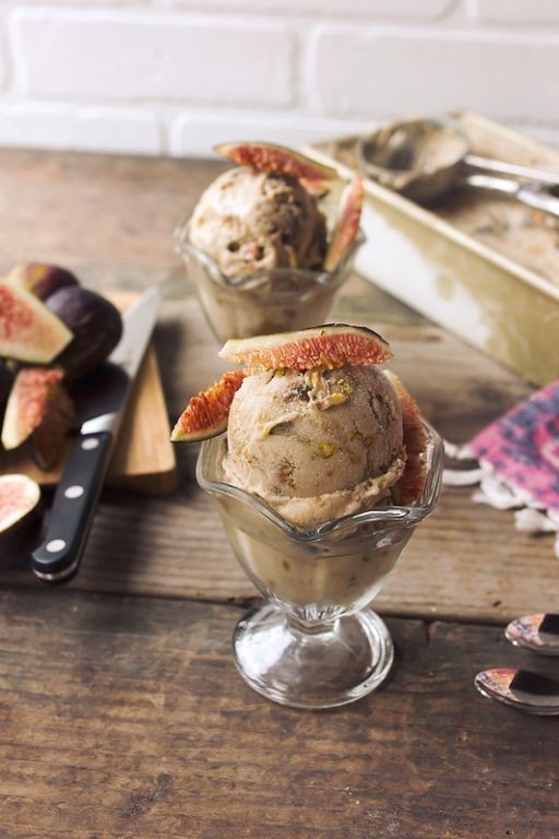 Caramelized Fresh Fig Ice Cream