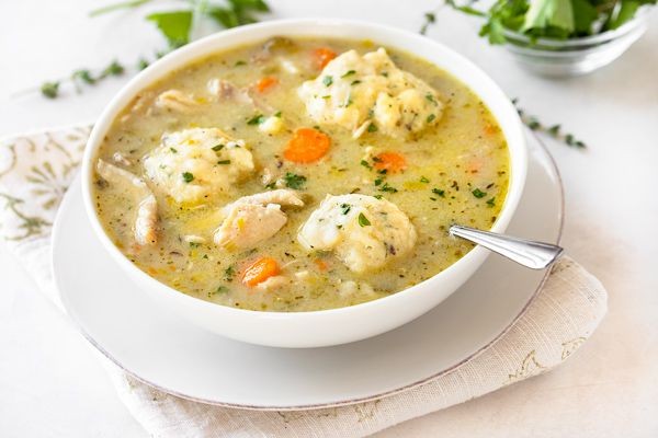 Chicken Breast and Dumpling Soup