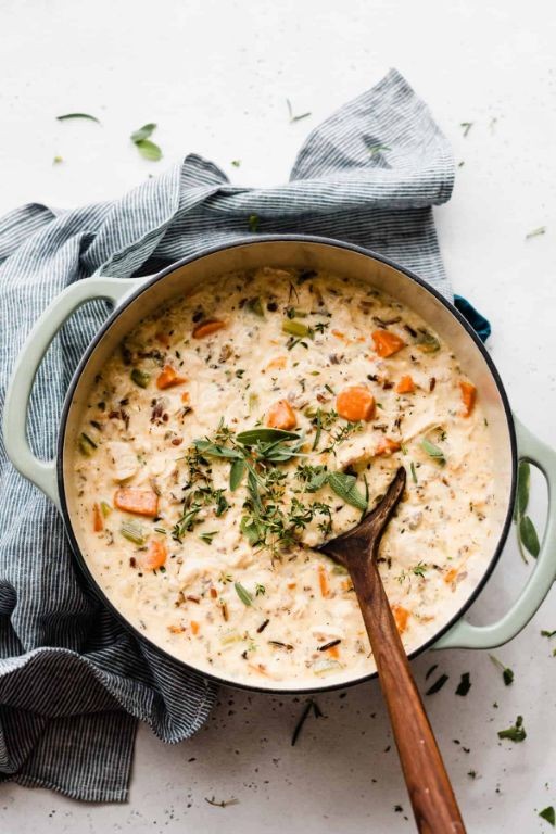 Chicken Breast and Wild Rice Soup