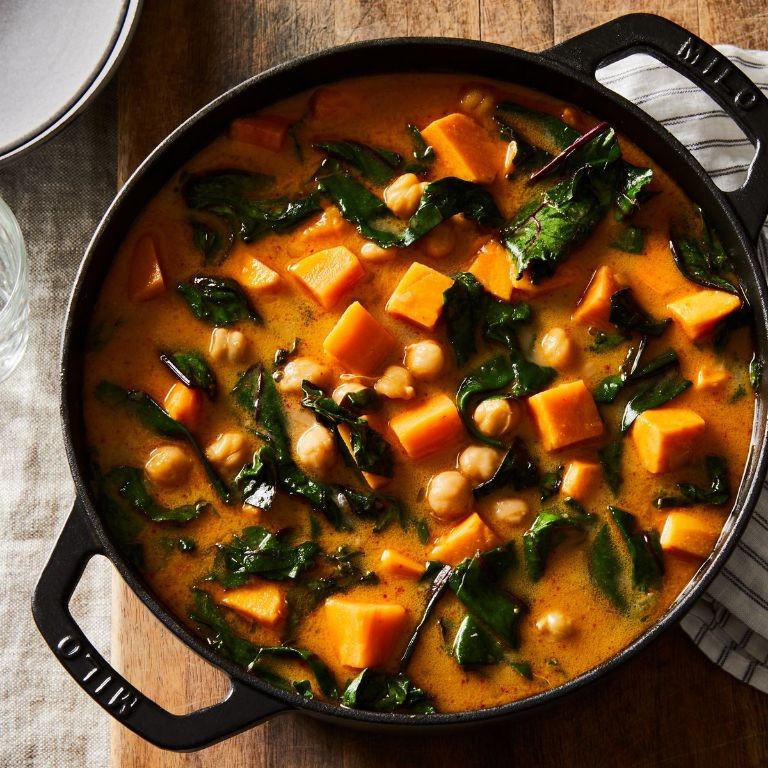 Chickpea and Sweet Potato Stew