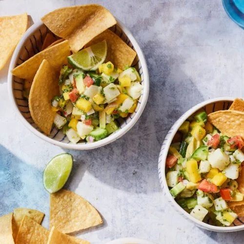 Chilean Sea Bass Ceviche with Citrus Dressing