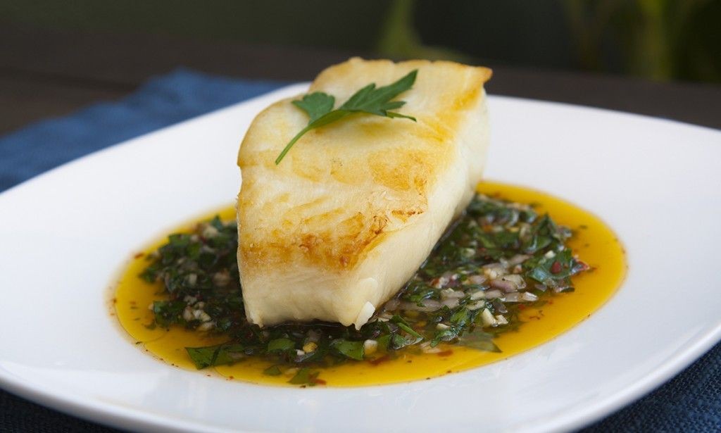 Chilean Sea Bass with Chimichurri Sauce