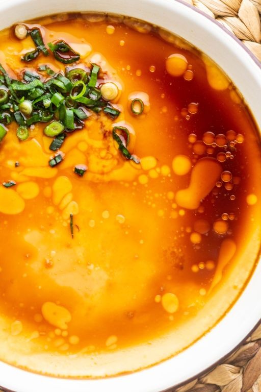 Chinese Steamed Eggs with Fish Sauce