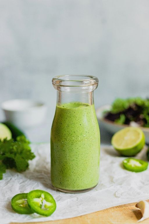 Cilantro Lime Green Goddess Dressing