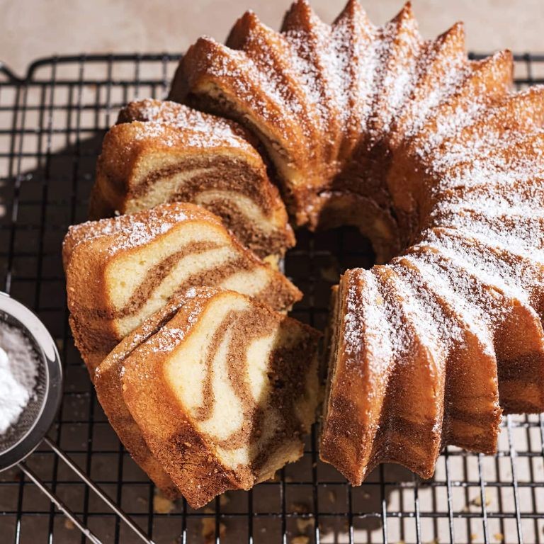 Cinnamon Sugar Bundt Cake with Cake Mix