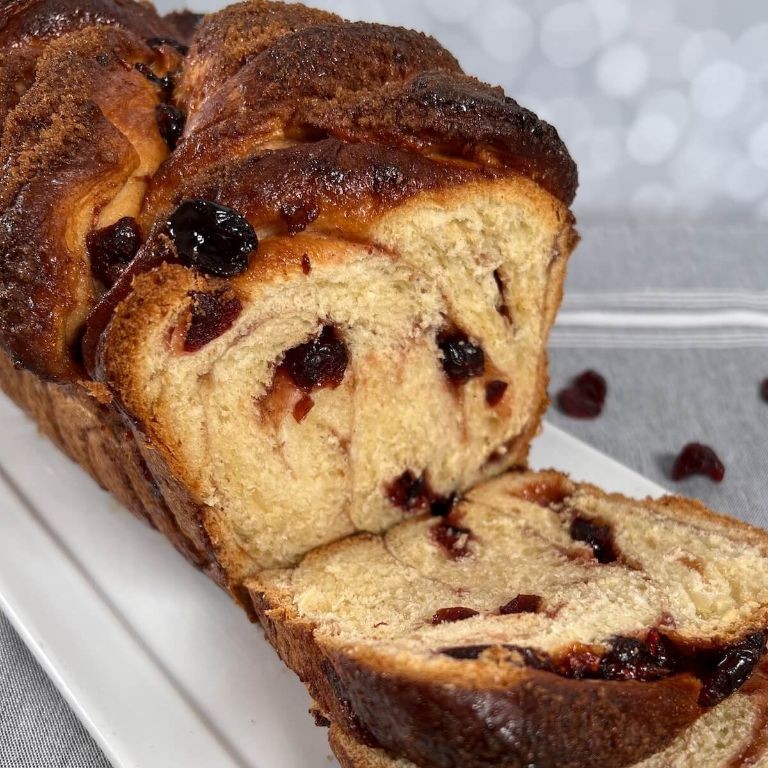 Cinnamon Swirl Cranberry Bread