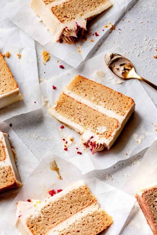 Coconut Flour Vanilla Bean Cake