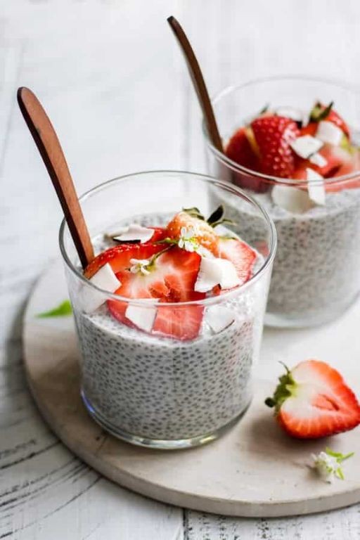 Coconut Milk Chia Pudding