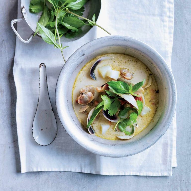 Coconut Milk Clam Chowder