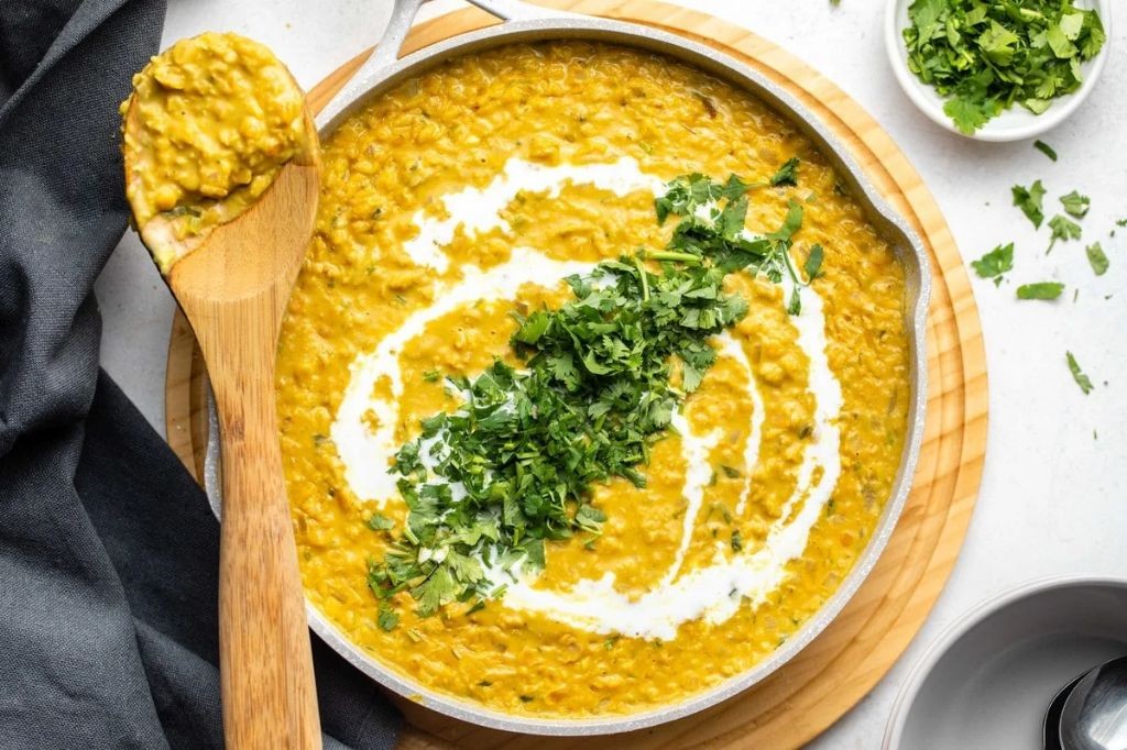 Coconut Milk Lentil Curry
