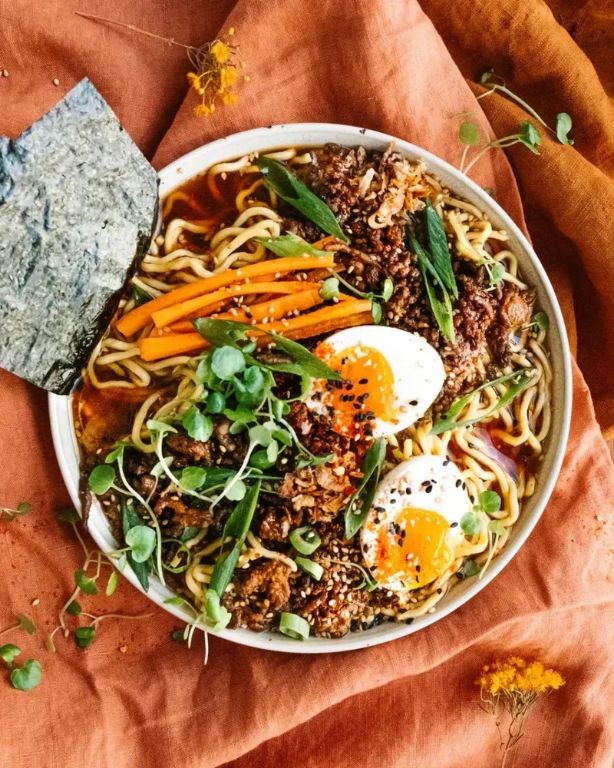 Collagen-Enhanced Beef Bone Ramen