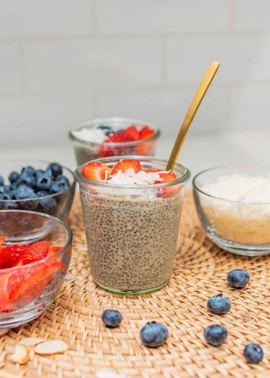 Collagen-Infused Chia Pudding