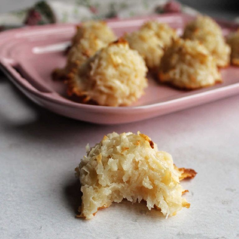 Condensed Milk Coconut Macaroons