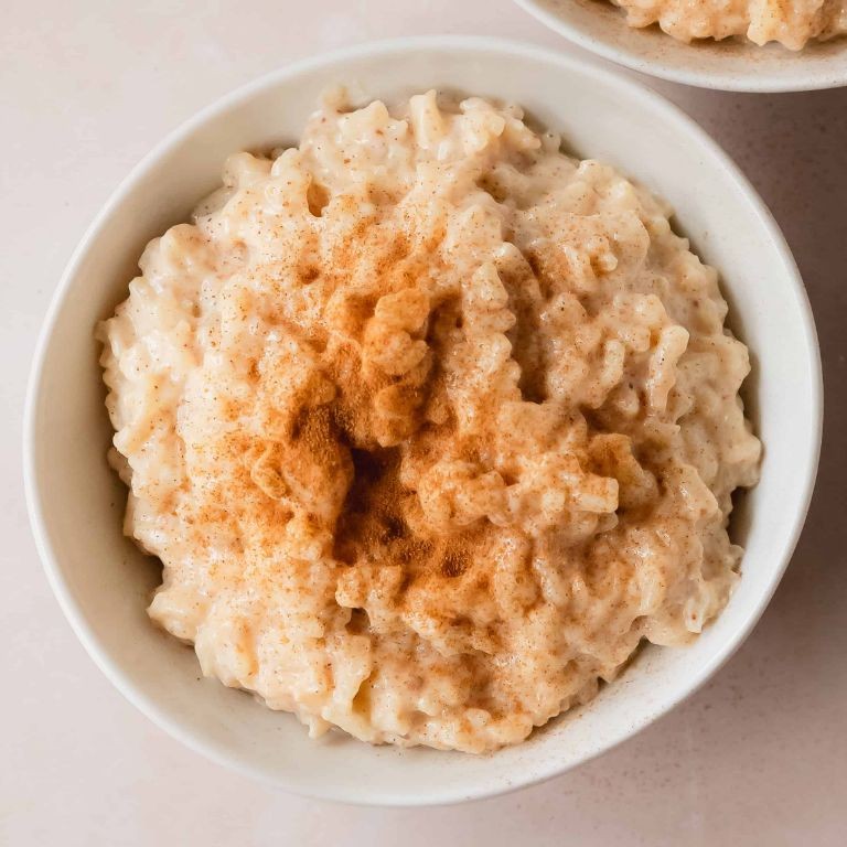 Condensed Milk Rice Pudding