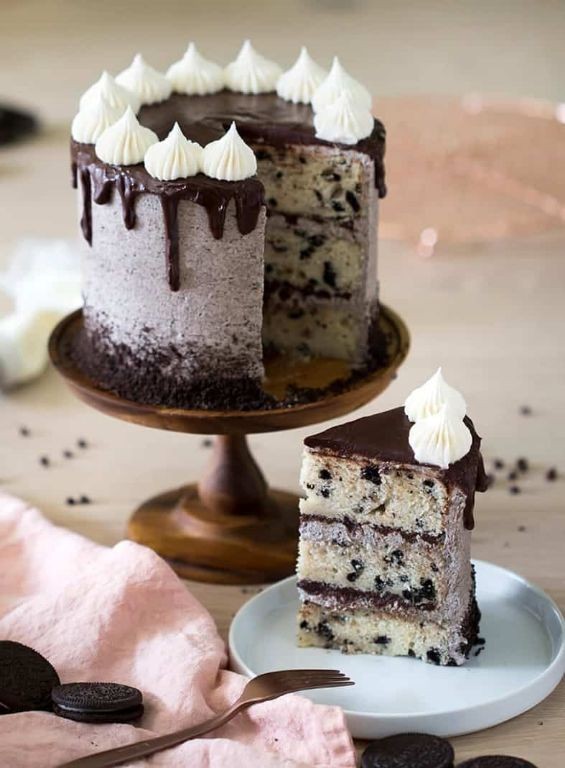 Cookies and Cream Birthday Cake