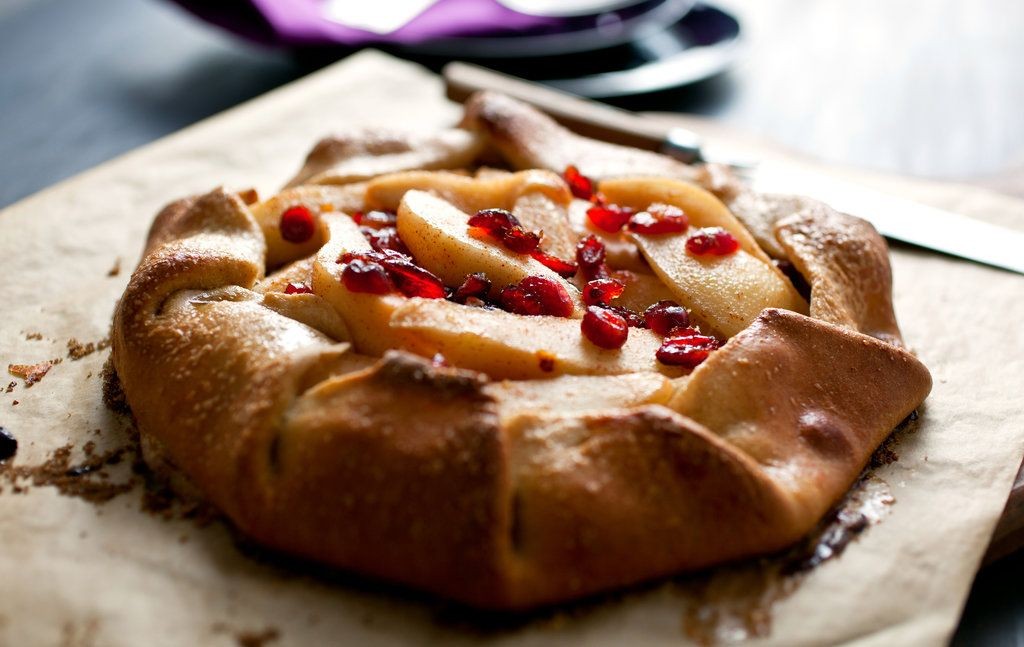Cranberry Pear Galette