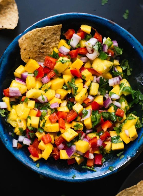 Dole Mango Salsa with Fresh Cilantro