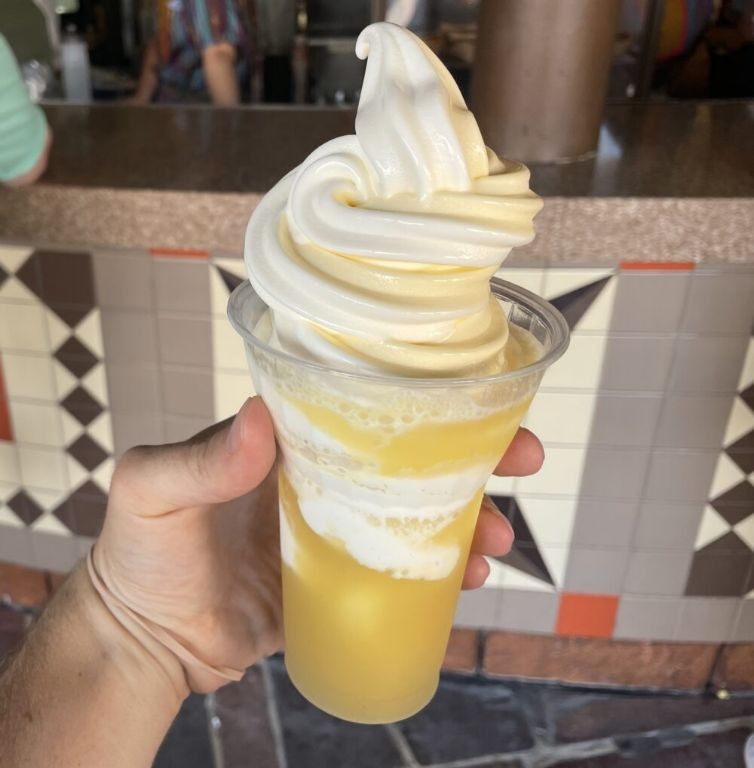 Dole Whip Pineapple Float