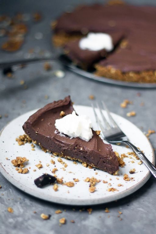 Double chocolate tofu cheesecake