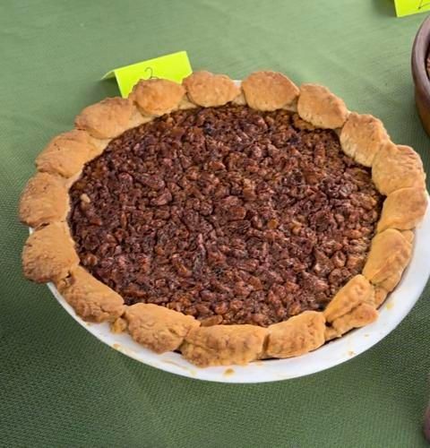 Elderberry Pie with Walnut Crust