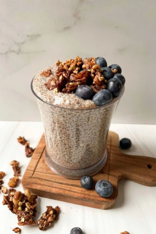 Flaxseed and Chia Seed Pudding