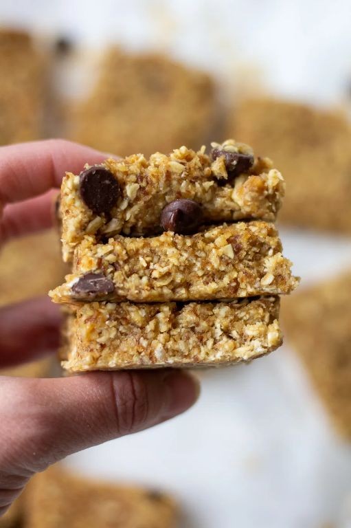 Flaxseed and Peanut Butter Protein Bars