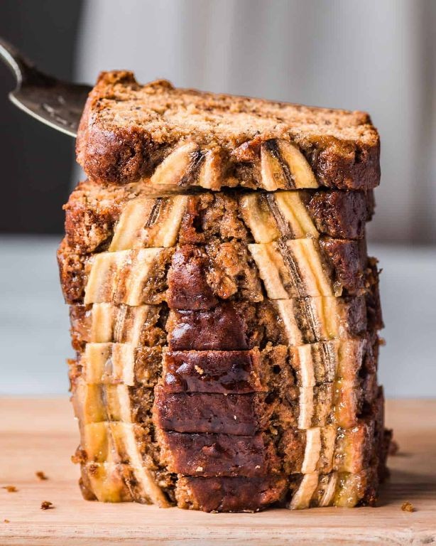 Fluffy Vegan Banana Bread