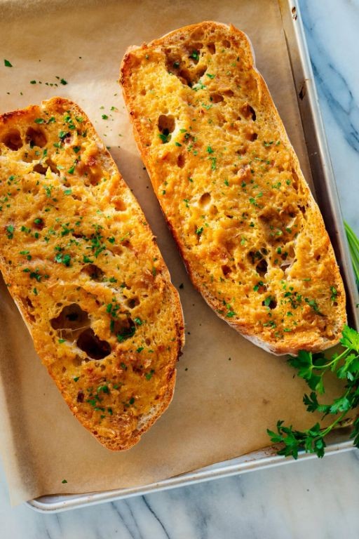 French Bread with Roasted Garlic