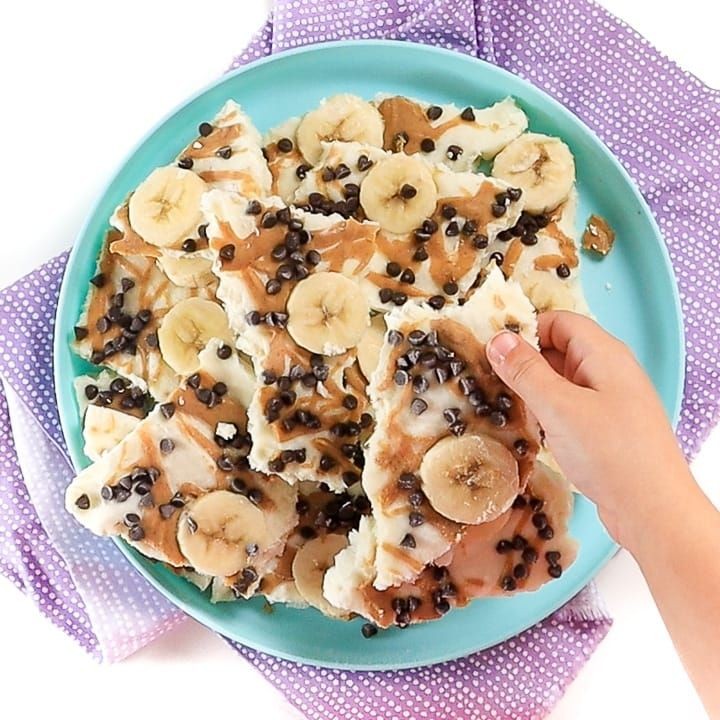 Frozen Banana Yogurt Bark