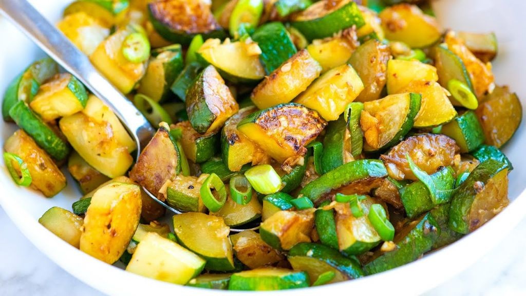 Garlic Butter Baby Zucchini Sauté