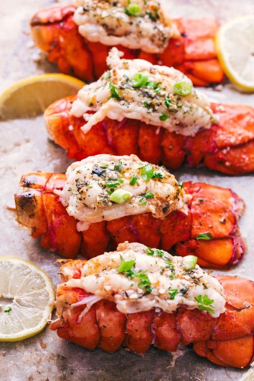 Garlic Butter Lobster Tails