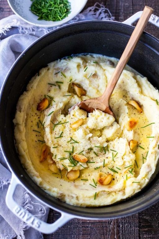 Garlic Horseradish Mashed Potatoes