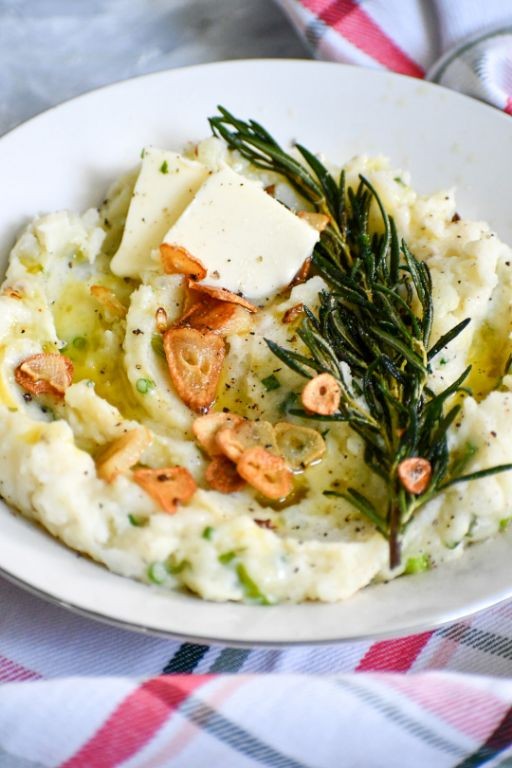 Garlic Rosemary Mashed Potatoes