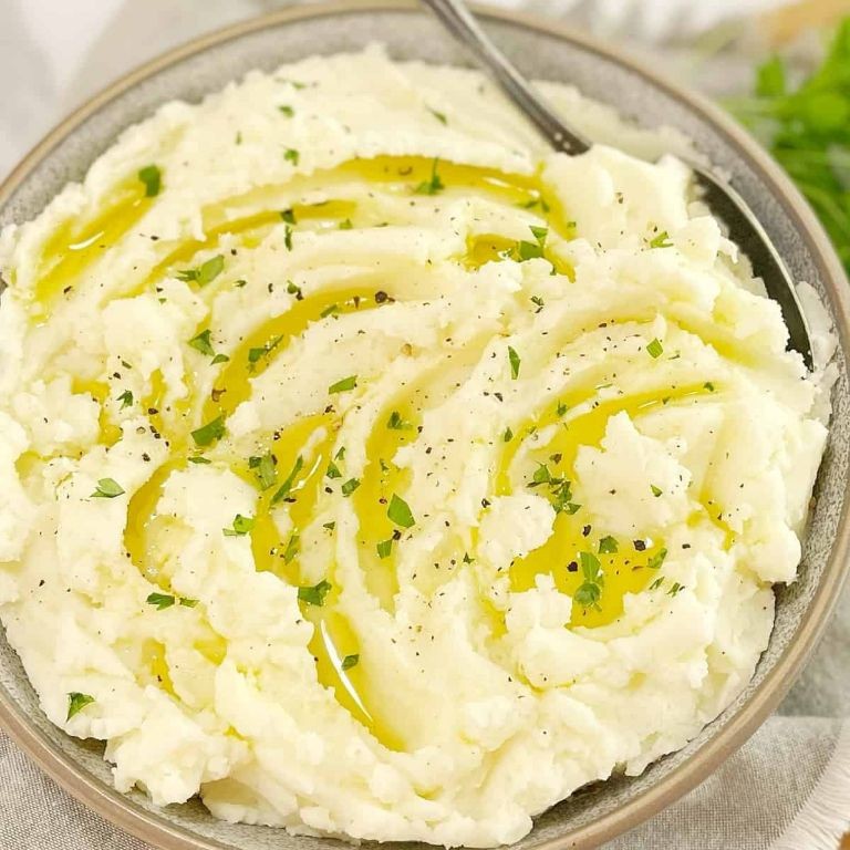 Garlic Truffle Mashed Potatoes