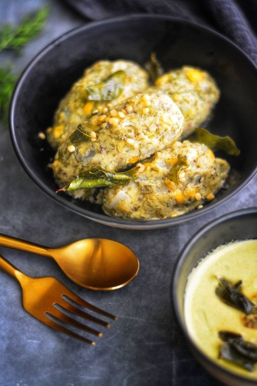 Garlic and Coriander Kadubu