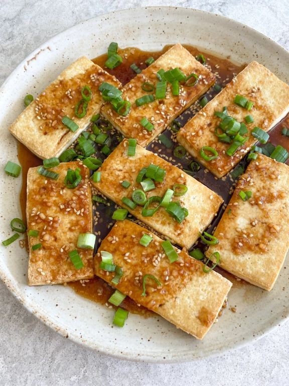 Ginger Soy Glazed Tofu