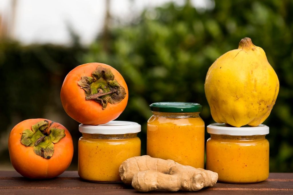Ginger-Infused Persimmon Jam